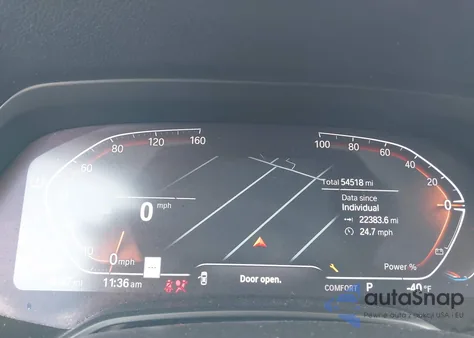 2022 BMW X6 xDrive40I z USA, uszkodzony, nr VIN 5UXCY6C05N9L64520